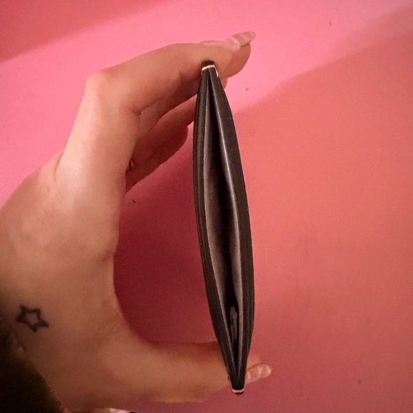 Kate Spade Metallic Silver Card Holder - Picture 3 of 3